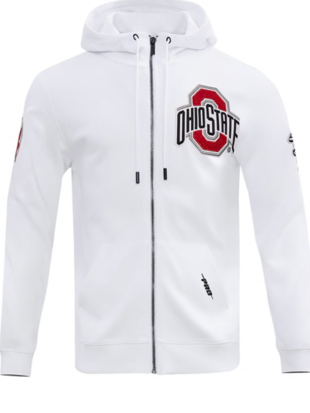 Pro Standard - Ohio State Buckeyes - Men's Classic Full Zip Hoodie. Size XL - Picture 2 of 15